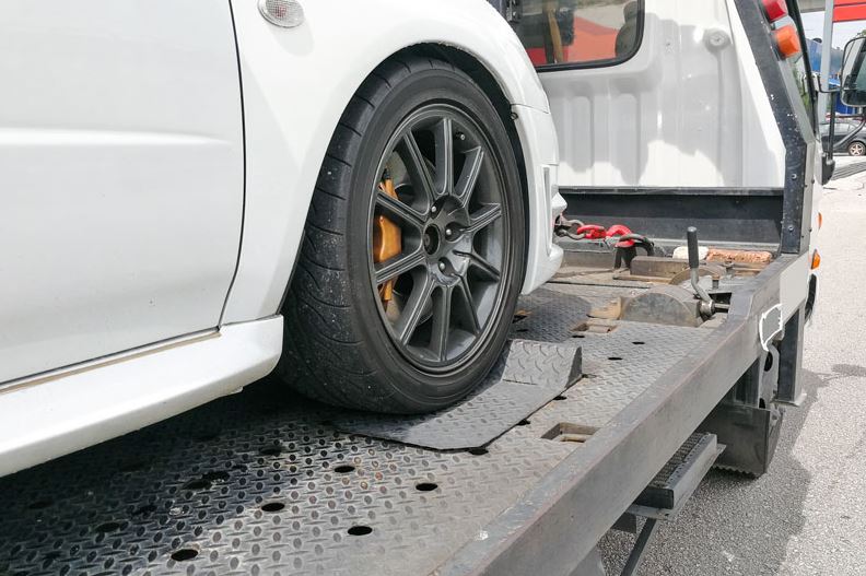 flatbed towing